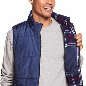 Weatherproof Vintage Men's Flannel Lined Quilted Vest XXL